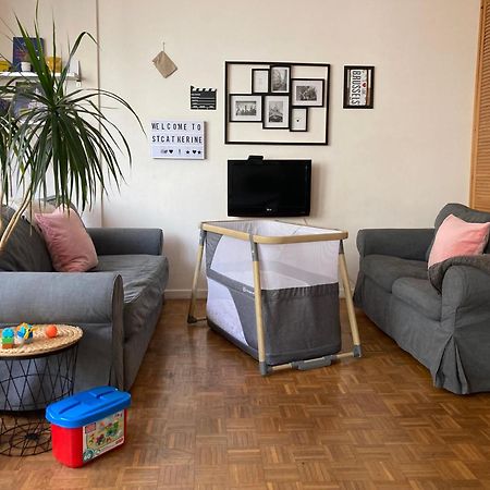 St Catherine - Sweet Home - Bxl - Studio Apartment With City View Bryssel Exteriör bild