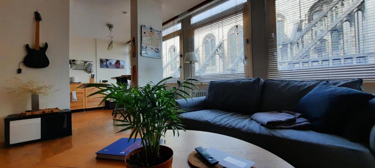 St Catherine - Sweet Home - Bxl - Studio Apartment With City View Bryssel Exteriör bild