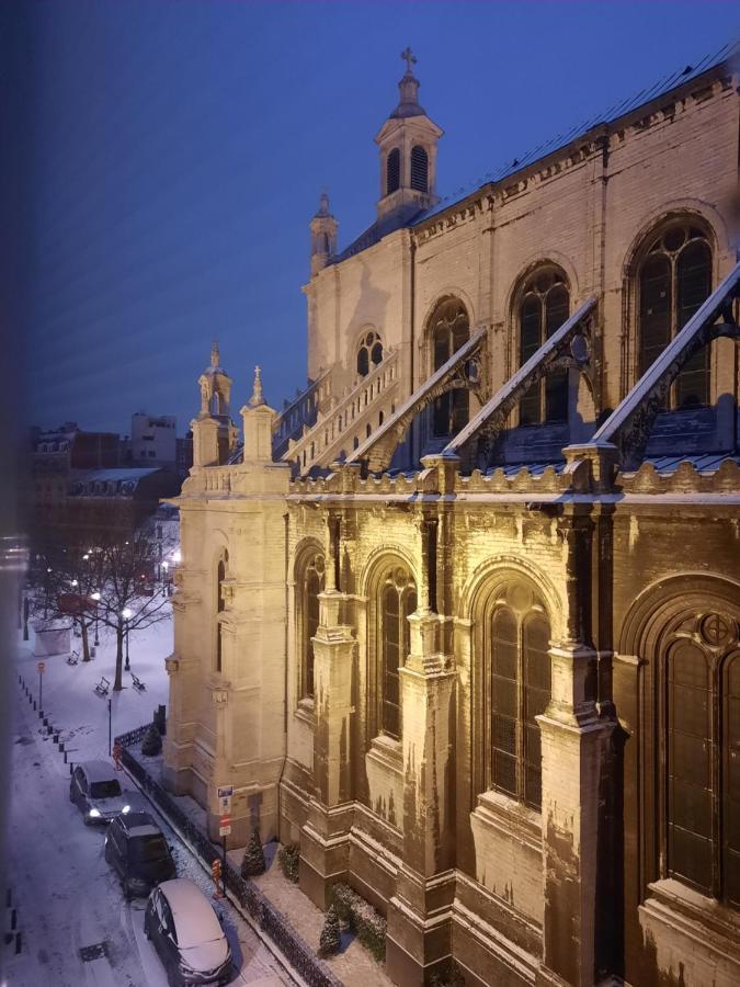 St Catherine - Sweet Home - Bxl - Studio Apartment With City View Bryssel Exteriör bild