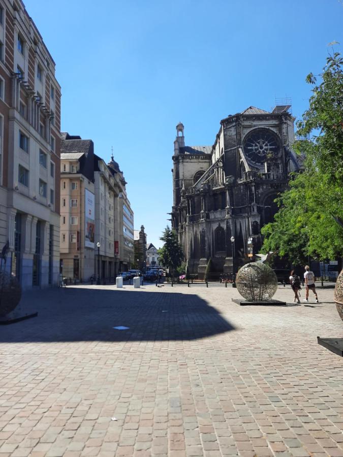 St Catherine - Sweet Home - Bxl - Studio Apartment With City View Bryssel Exteriör bild