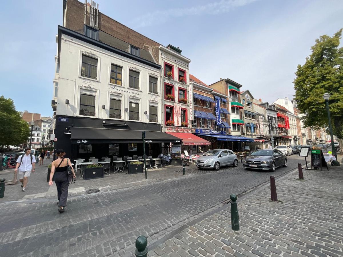 St Catherine - Sweet Home - Bxl - Studio Apartment With City View Bryssel Exteriör bild