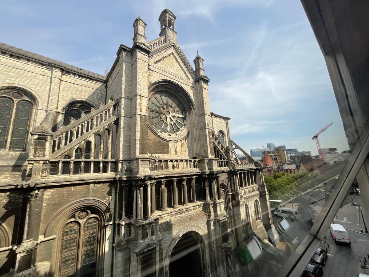 St Catherine - Sweet Home - Bxl - Studio Apartment With City View Bryssel Exteriör bild