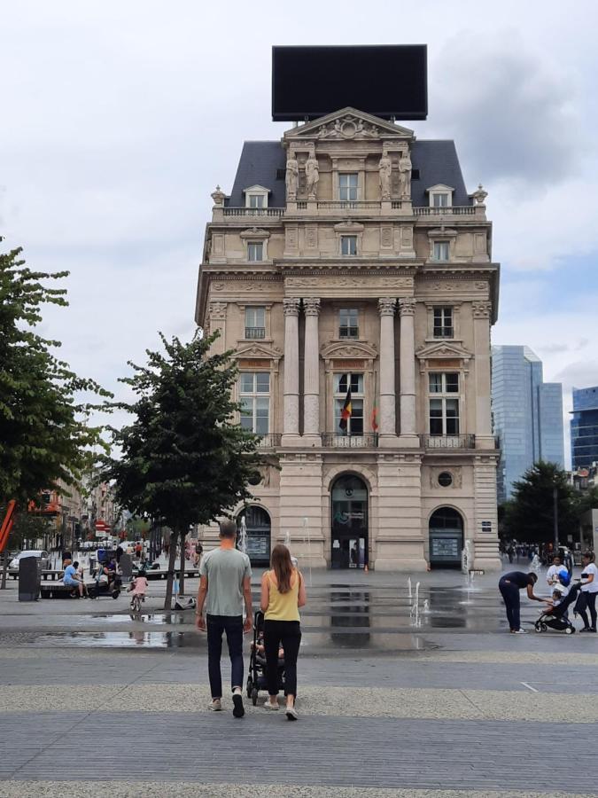 St Catherine - Sweet Home - Bxl - Studio Apartment With City View Bryssel Exteriör bild