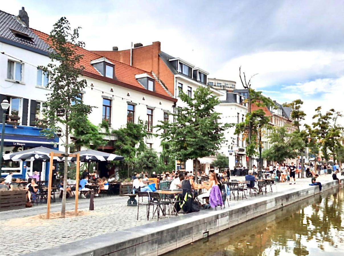 St Catherine - Sweet Home - Bxl - Studio Apartment With City View Bryssel Exteriör bild