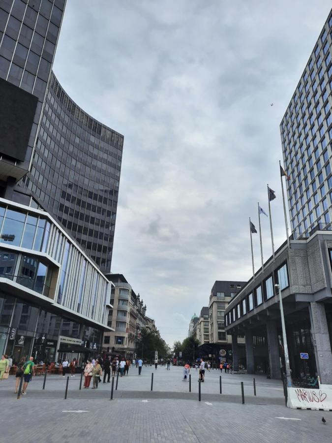 St Catherine - Sweet Home - Bxl - Studio Apartment With City View Bryssel Exteriör bild