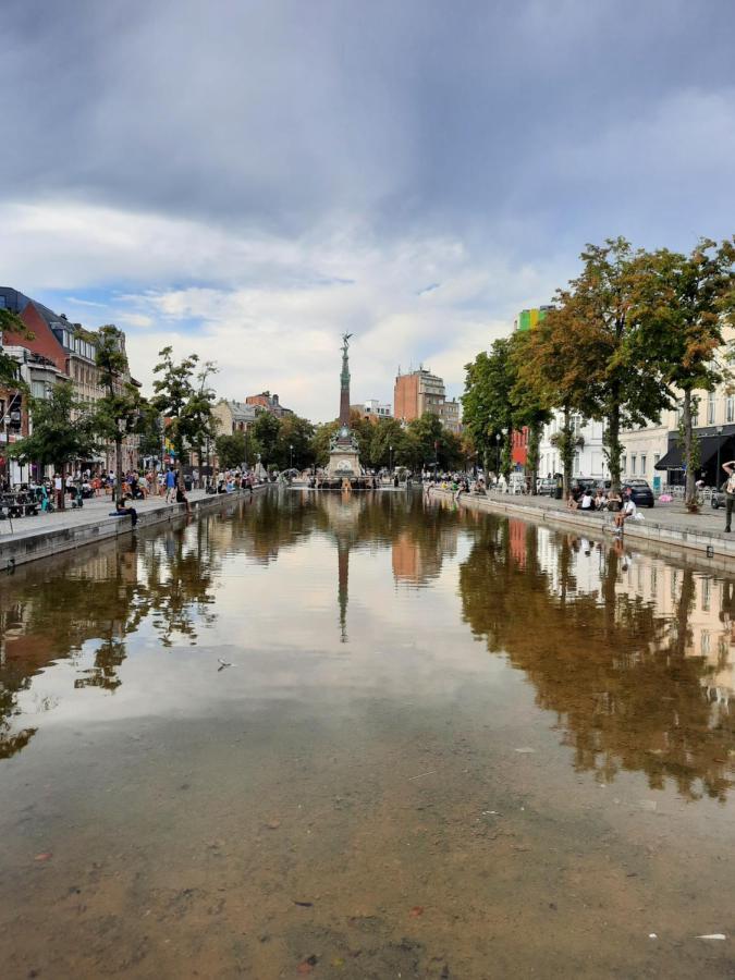 St Catherine - Sweet Home - Bxl - Studio Apartment With City View Bryssel Exteriör bild