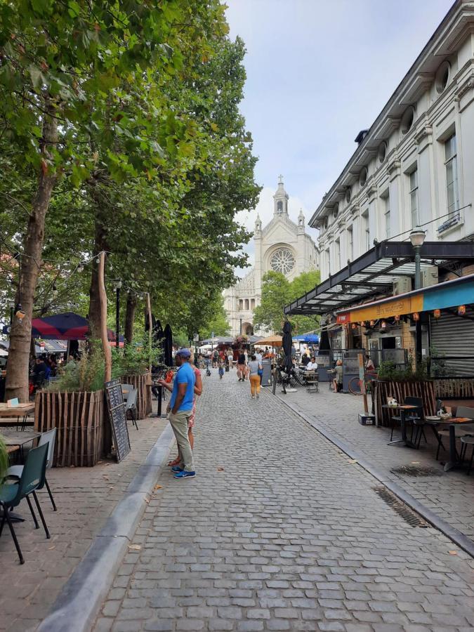 St Catherine - Sweet Home - Bxl - Studio Apartment With City View Bryssel Exteriör bild