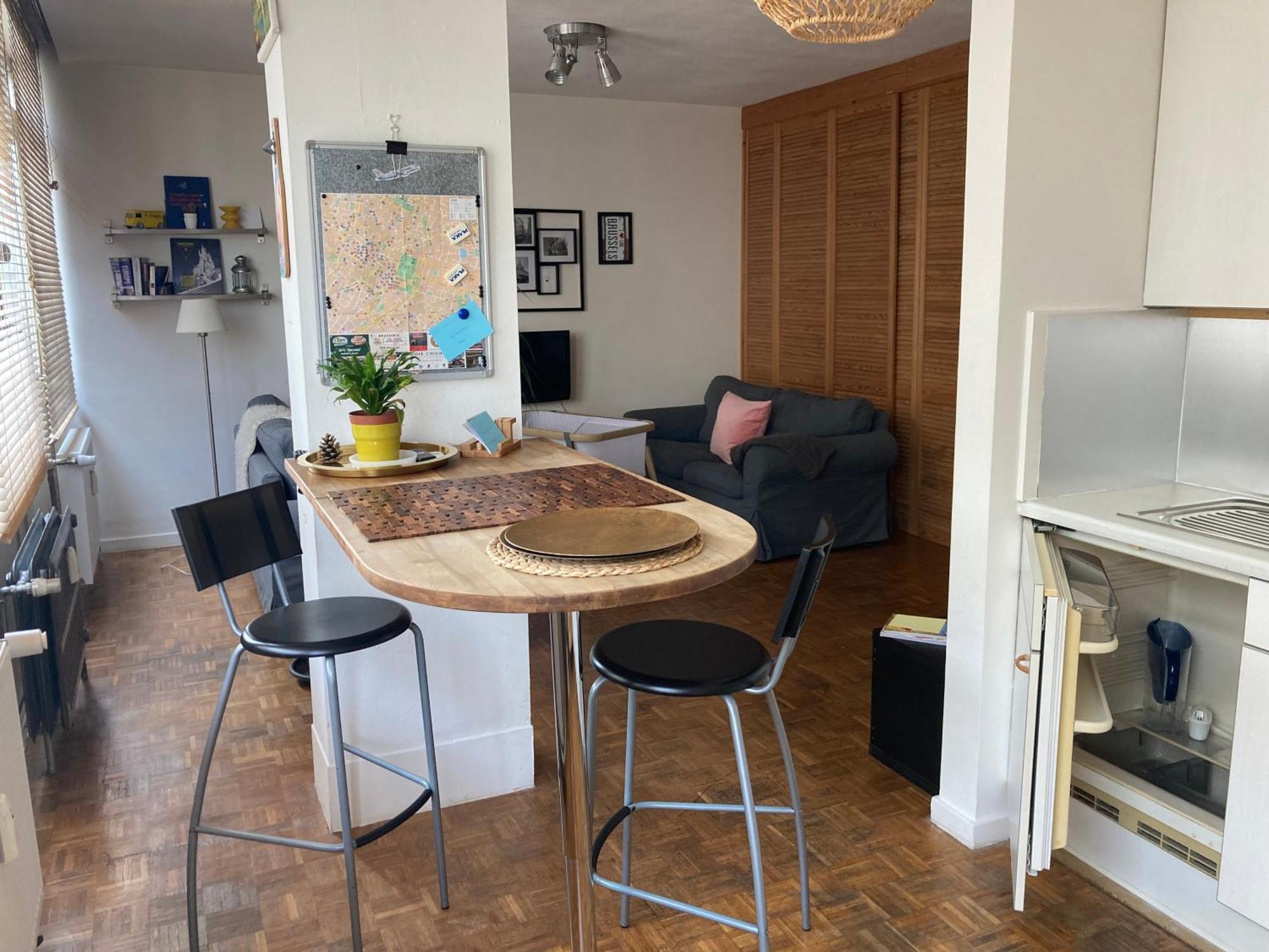 St Catherine - Sweet Home - Bxl - Studio Apartment With City View Bryssel Exteriör bild